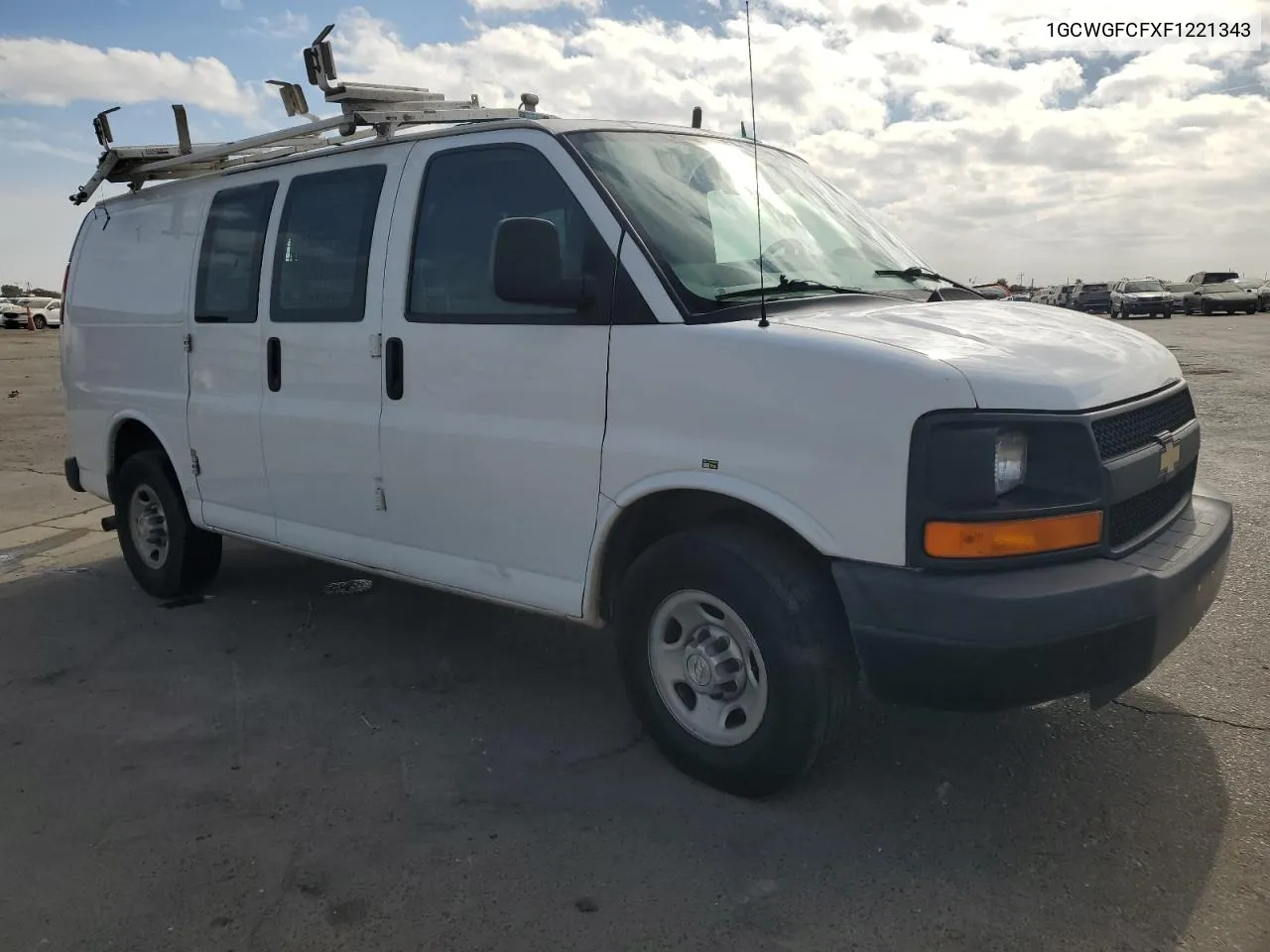 2015 Chevrolet Express G2500 VIN: 1GCWGFCFXF1221343 Lot: 78153624