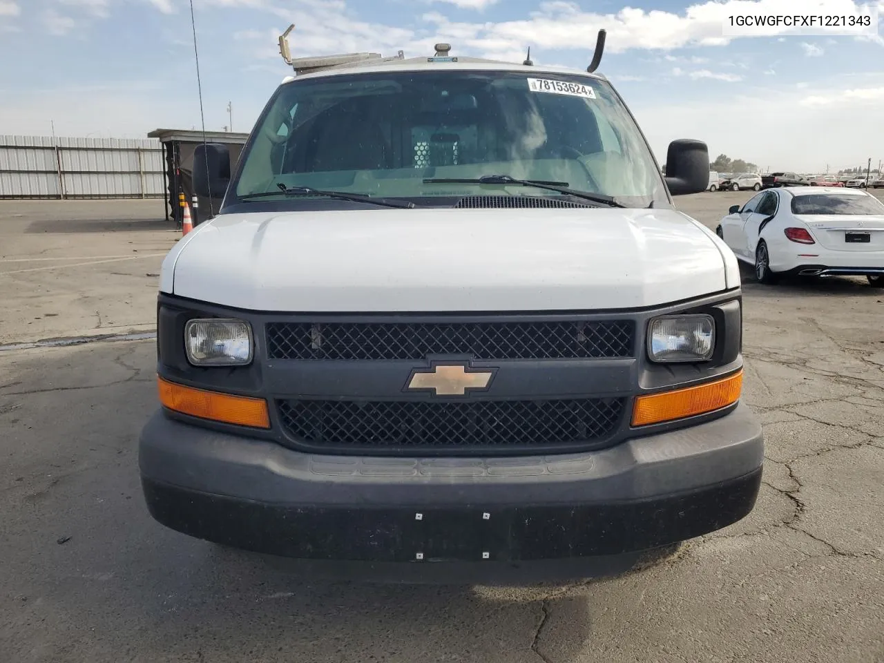 2015 Chevrolet Express G2500 VIN: 1GCWGFCFXF1221343 Lot: 78153624