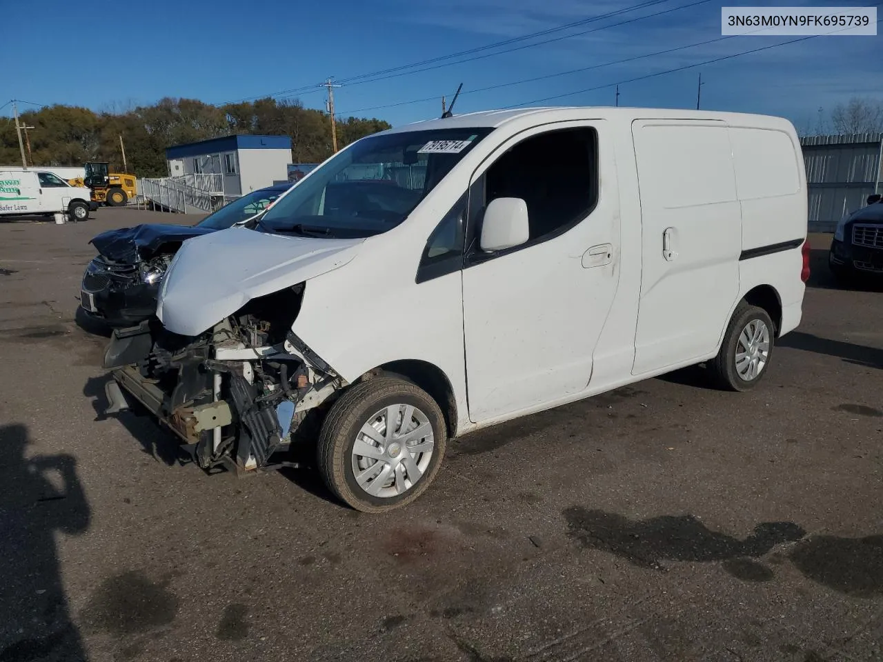 2015 Chevrolet City Express Ls VIN: 3N63M0YN9FK695739 Lot: 79195714