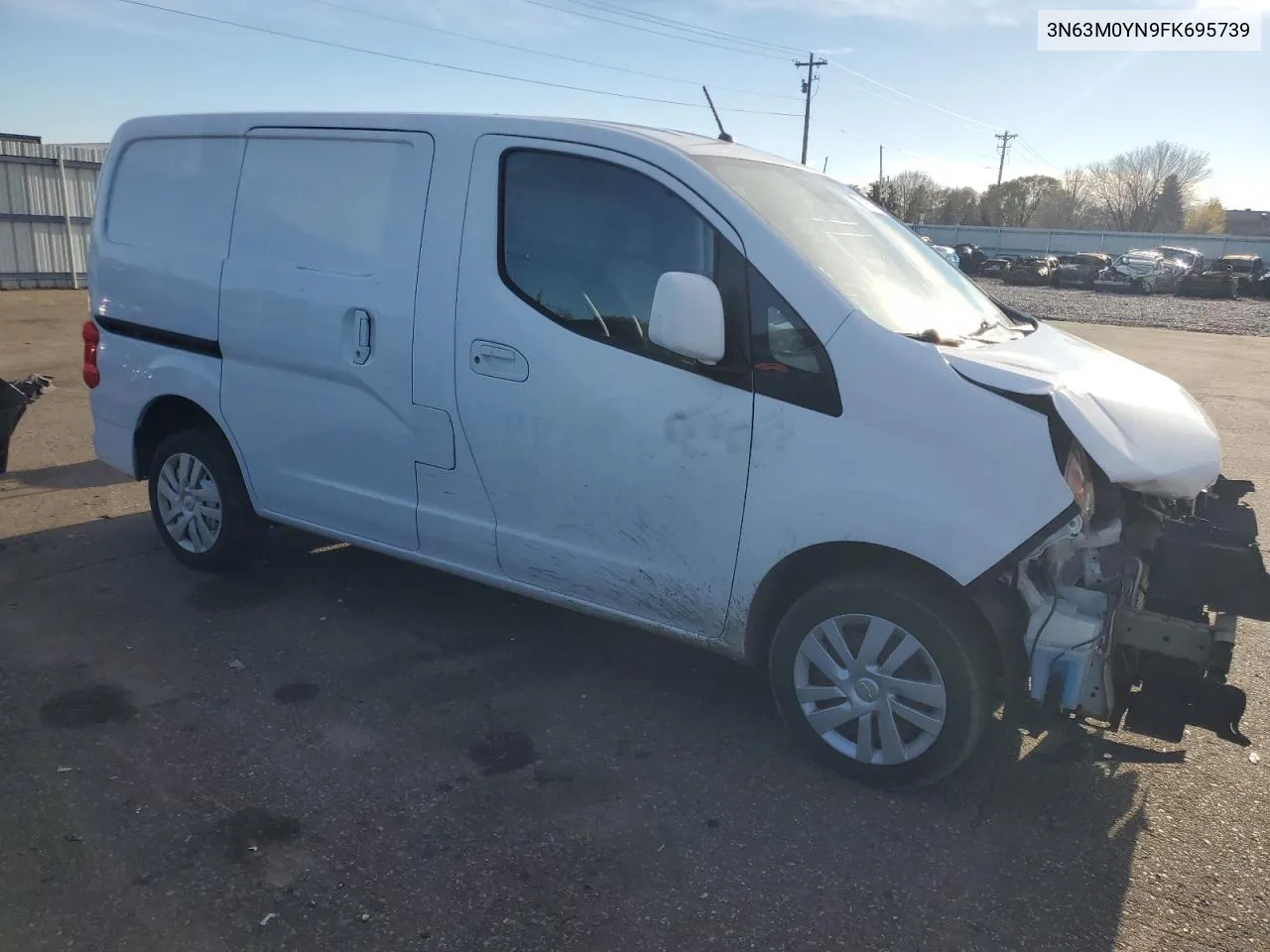 2015 Chevrolet City Express Ls VIN: 3N63M0YN9FK695739 Lot: 79195714