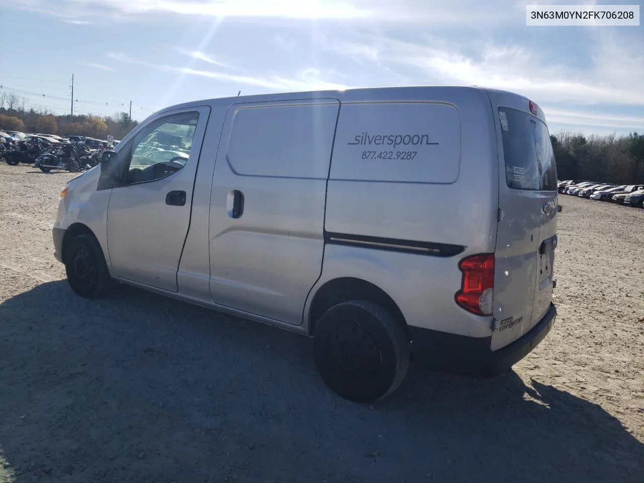 2015 Chevrolet City Express Ls VIN: 3N63M0YN2FK706208 Lot: 80724794