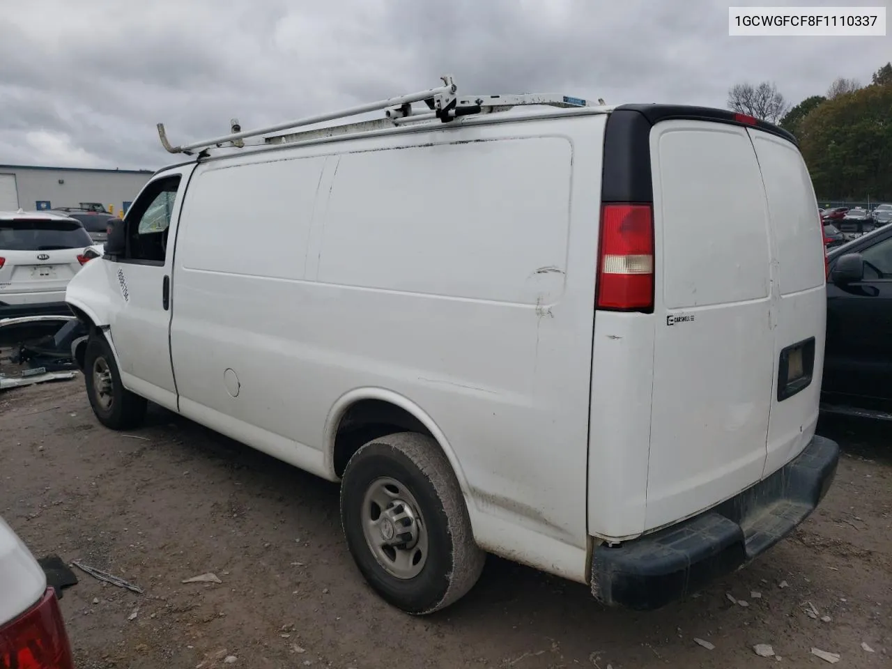 2015 Chevrolet Express G2500 VIN: 1GCWGFCF8F1110337 Lot: 80881794