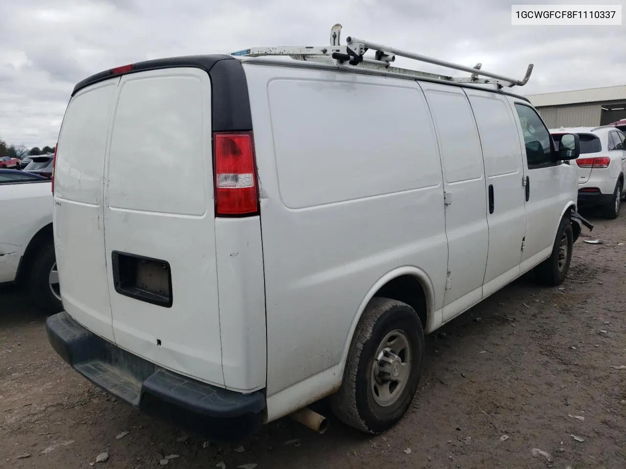 2015 Chevrolet Express G2500 VIN: 1GCWGFCF8F1110337 Lot: 80881794