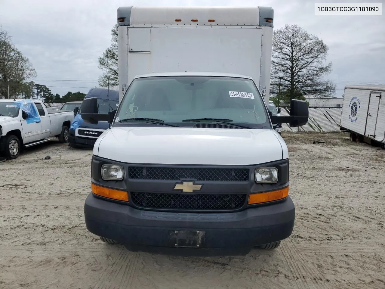 2016 Chevrolet Express G3500 VIN: 1GB3GTCG3G1181090 Lot: 45545654