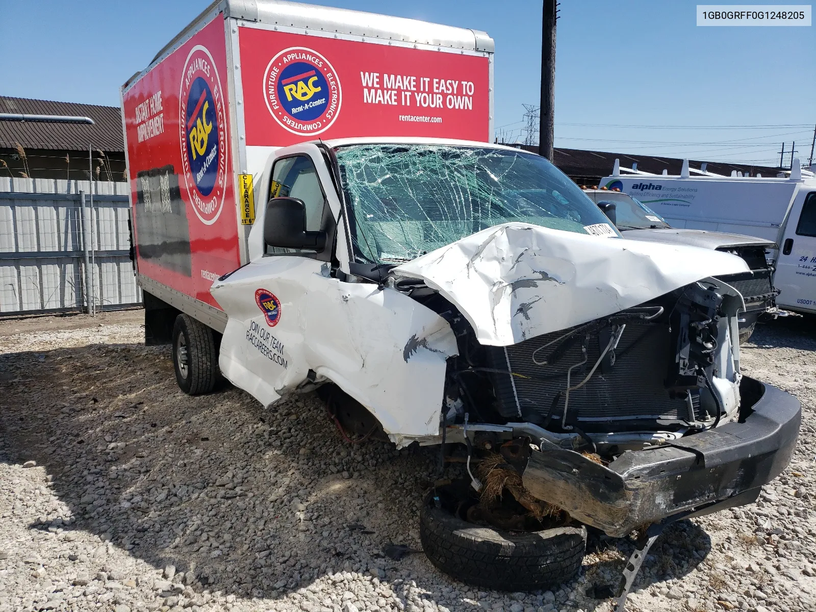 2016 Chevrolet Express G3500 VIN: 1GB0GRFF0G1248205 Lot: 48701724