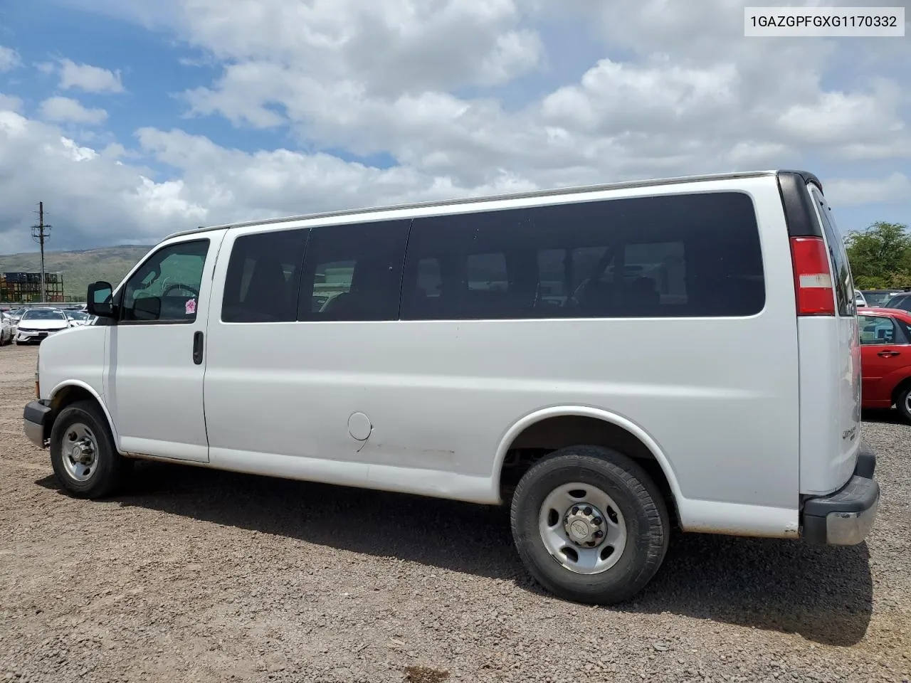 1GAZGPFGXG1170332 2016 Chevrolet Express G3500 Lt