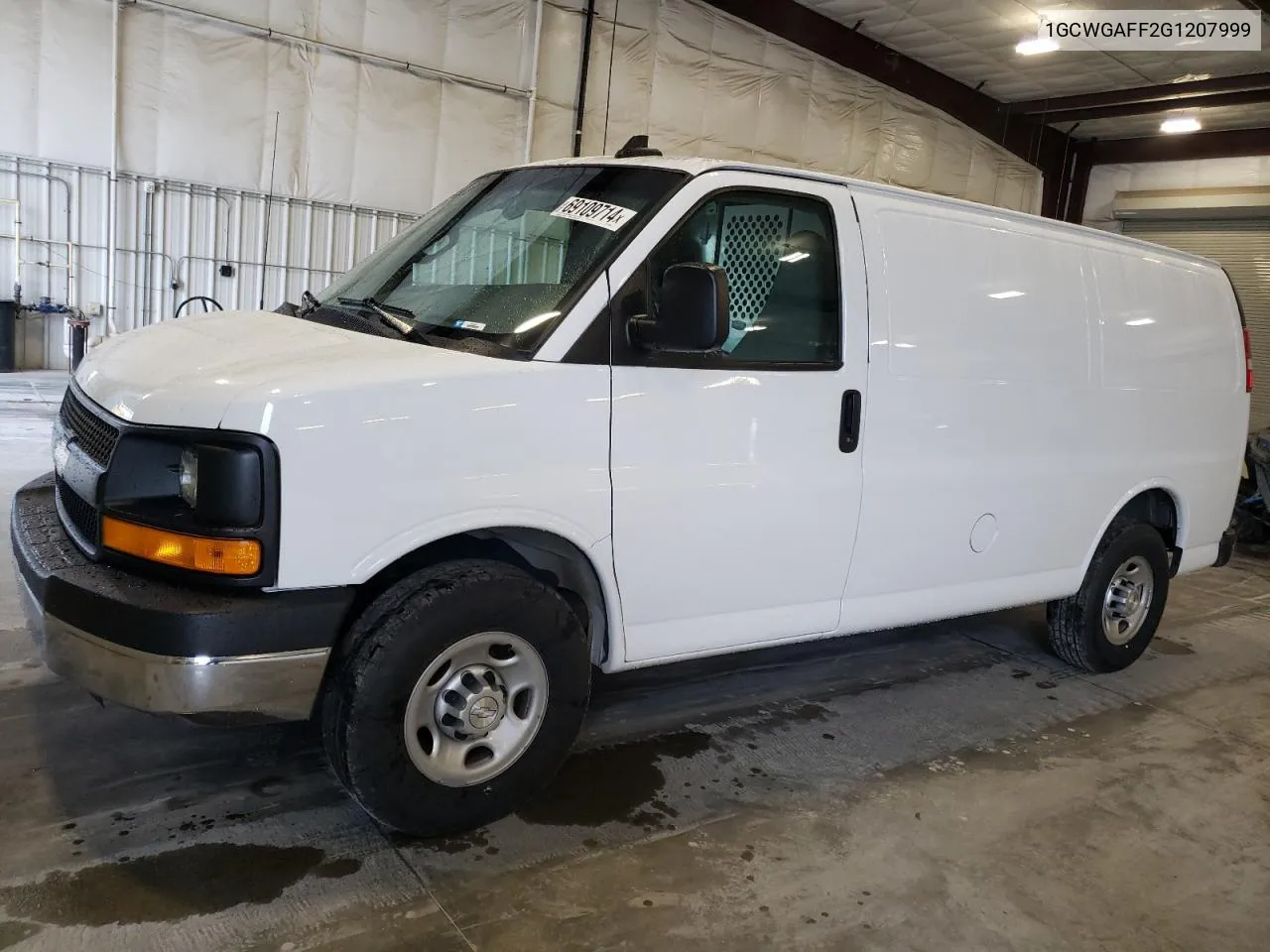 2016 Chevrolet Express G2500 VIN: 1GCWGAFF2G1207999 Lot: 69109714