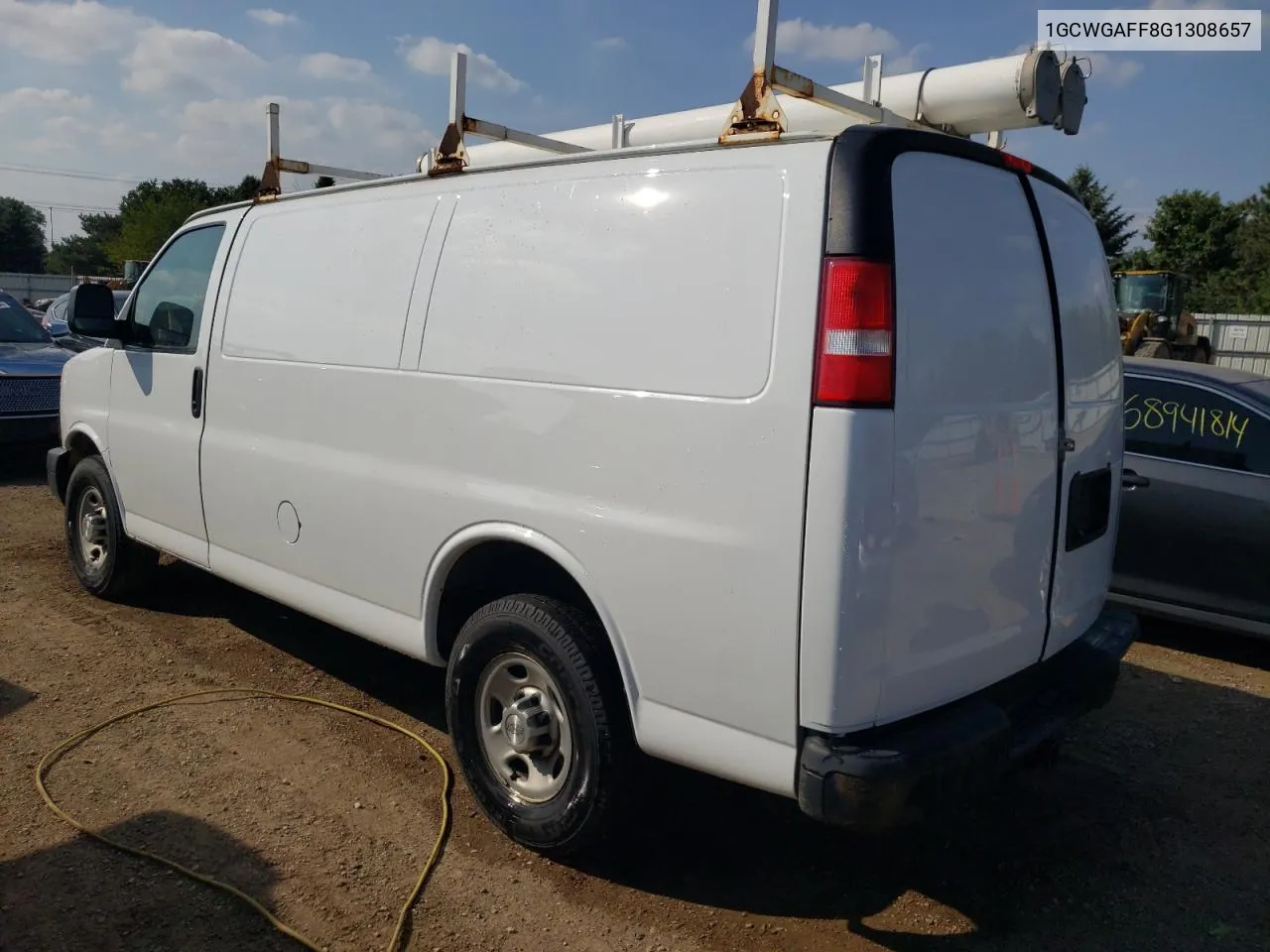 1GCWGAFF8G1308657 2016 Chevrolet Express G2500