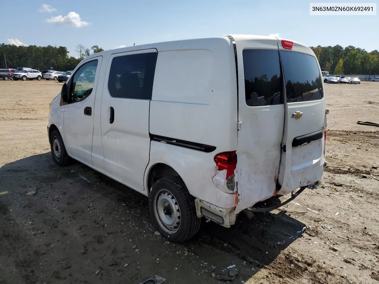 3N63M0ZN6GK692491 2016 Chevrolet City Express Lt