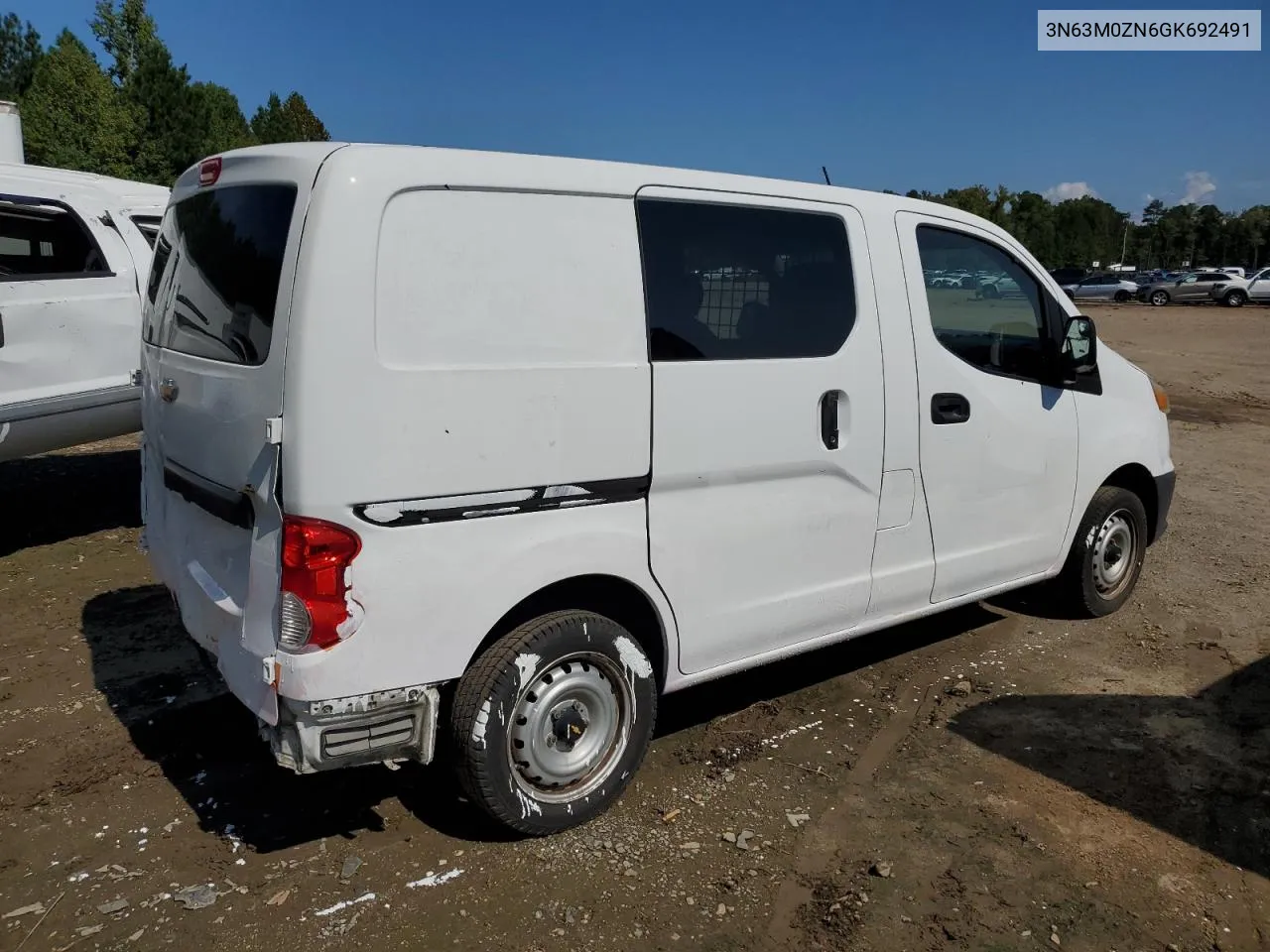 3N63M0ZN6GK692491 2016 Chevrolet City Express Lt