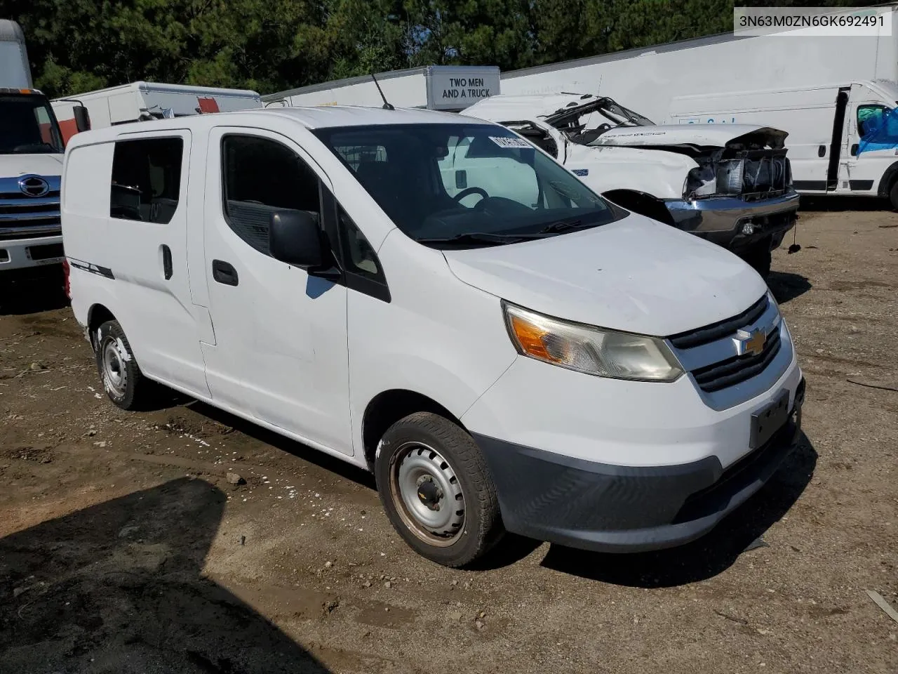 3N63M0ZN6GK692491 2016 Chevrolet City Express Lt