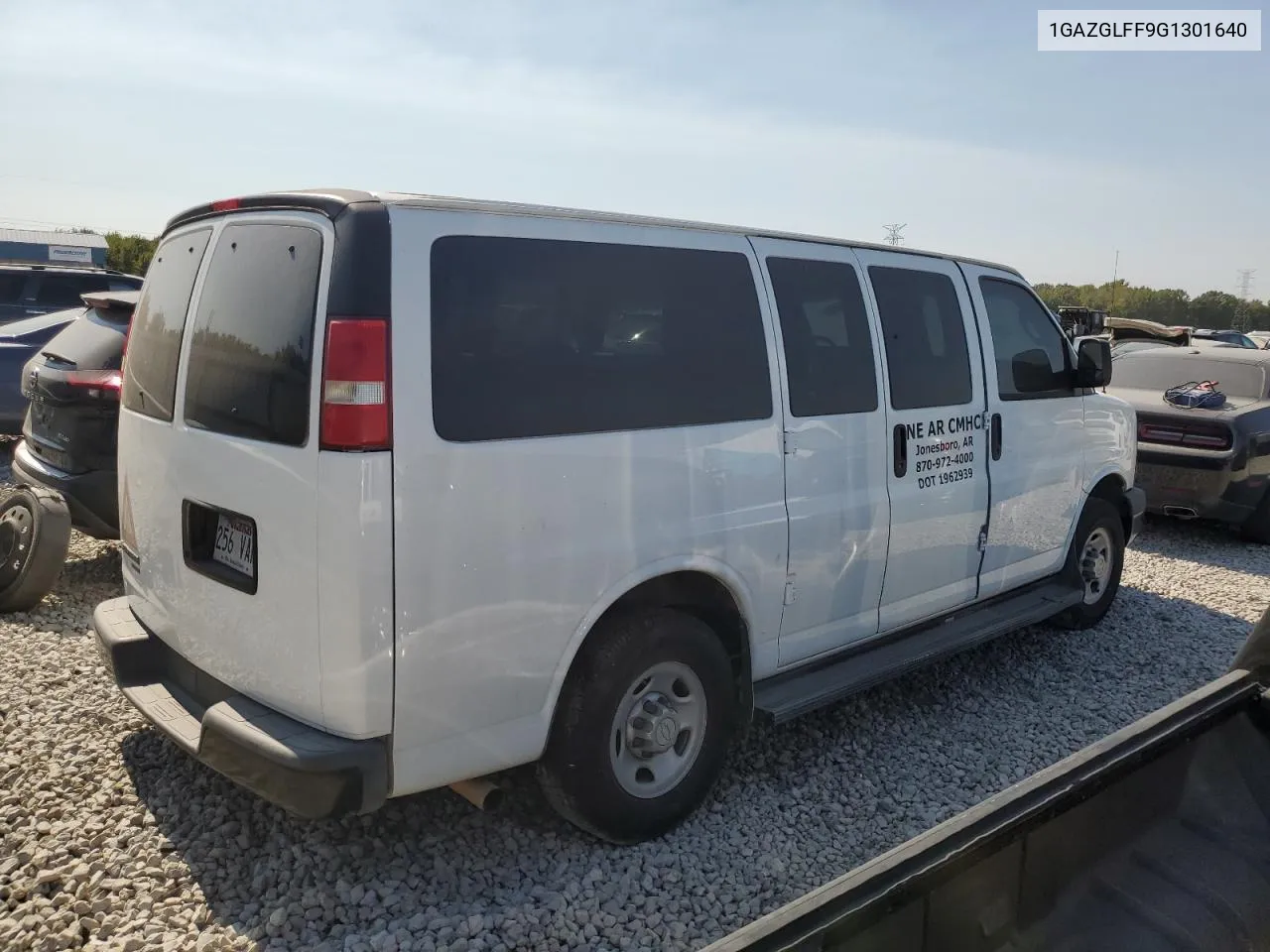 2016 Chevrolet Express G3500 Ls VIN: 1GAZGLFF9G1301640 Lot: 71556534