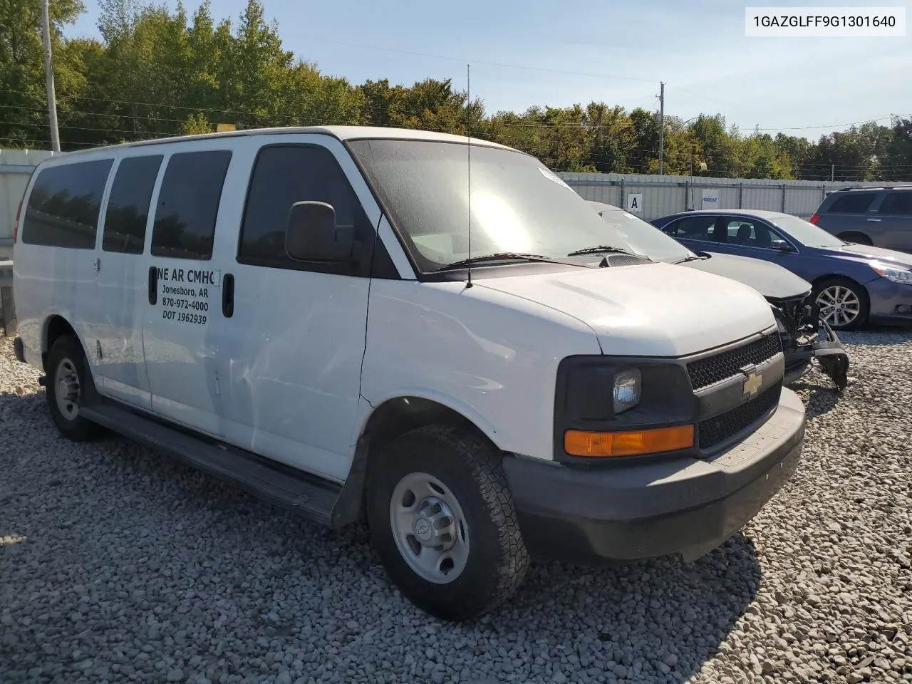 2016 Chevrolet Express G3500 Ls VIN: 1GAZGLFF9G1301640 Lot: 71556534