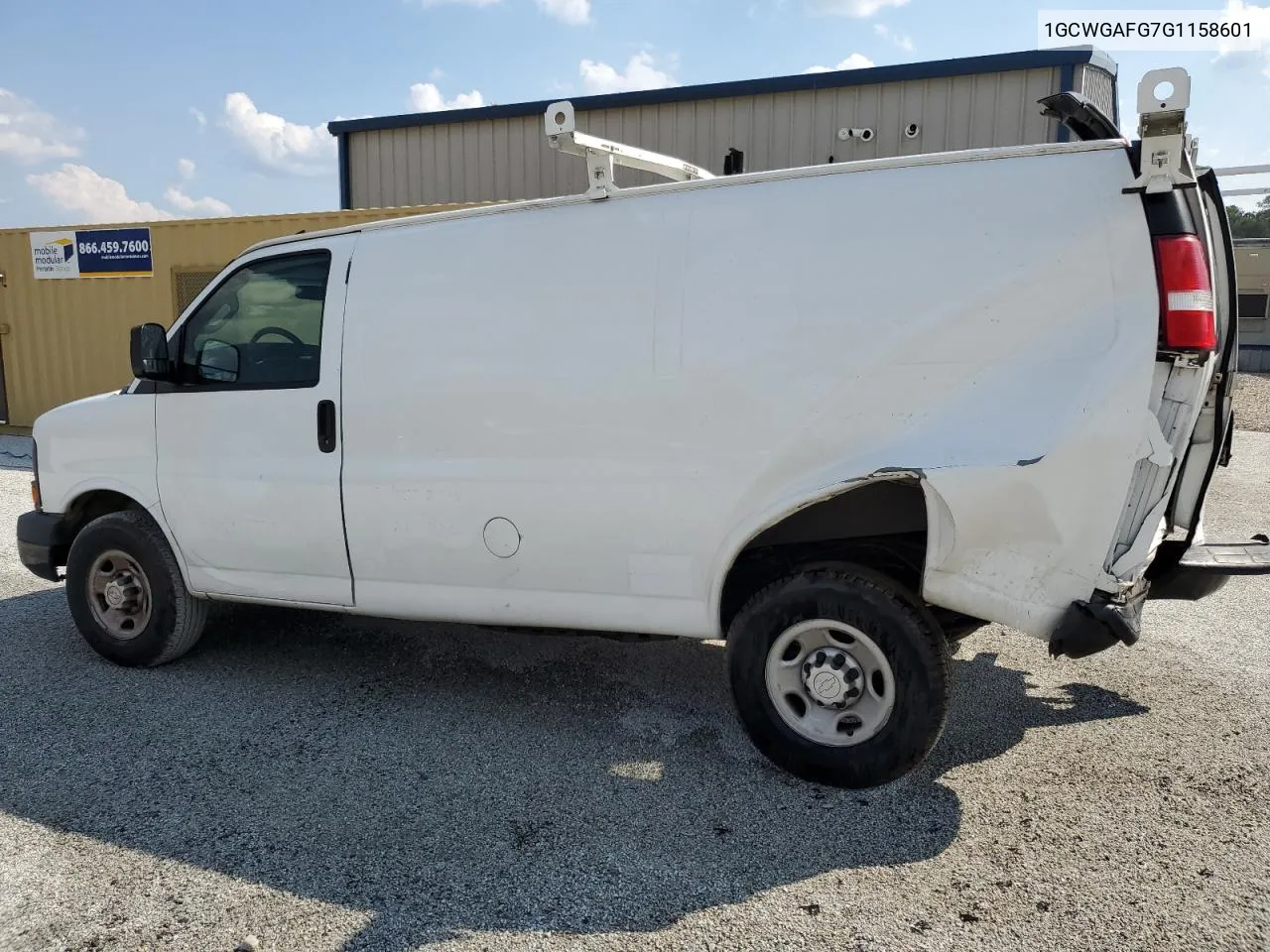 2016 Chevrolet Express G2500 VIN: 1GCWGAFG7G1158601 Lot: 72010954