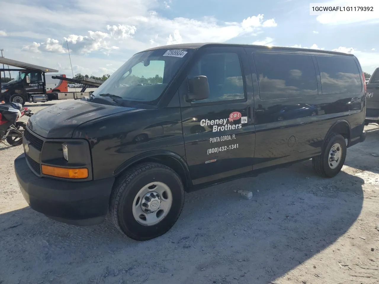 1GCWGAFL1G1179392 2016 Chevrolet Express G2500