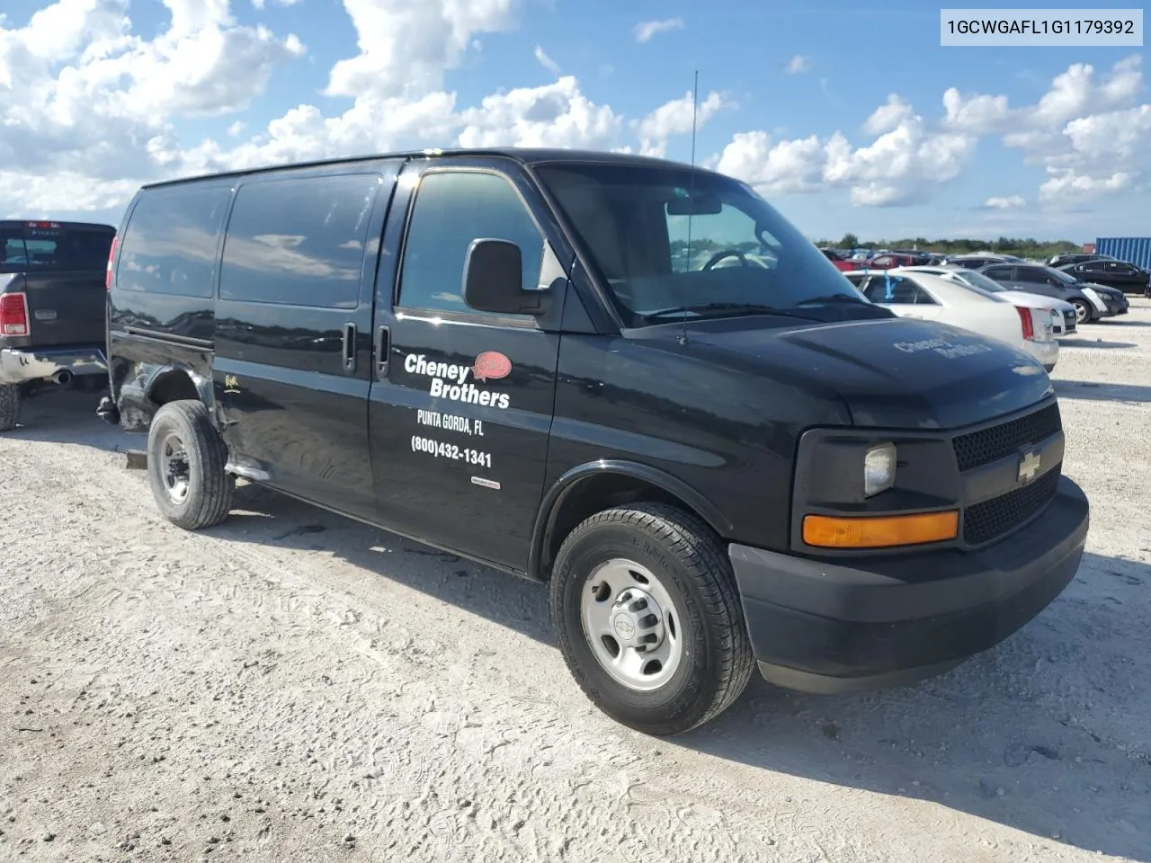 2016 Chevrolet Express G2500 VIN: 1GCWGAFL1G1179392 Lot: 72939934