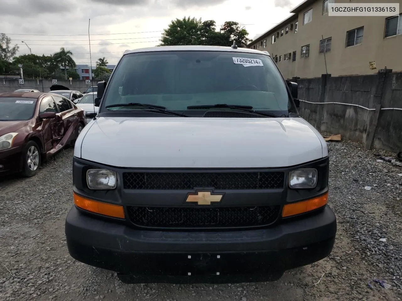 2016 Chevrolet Express G3500 VIN: 1GCZGHFG1G1336153 Lot: 73205214