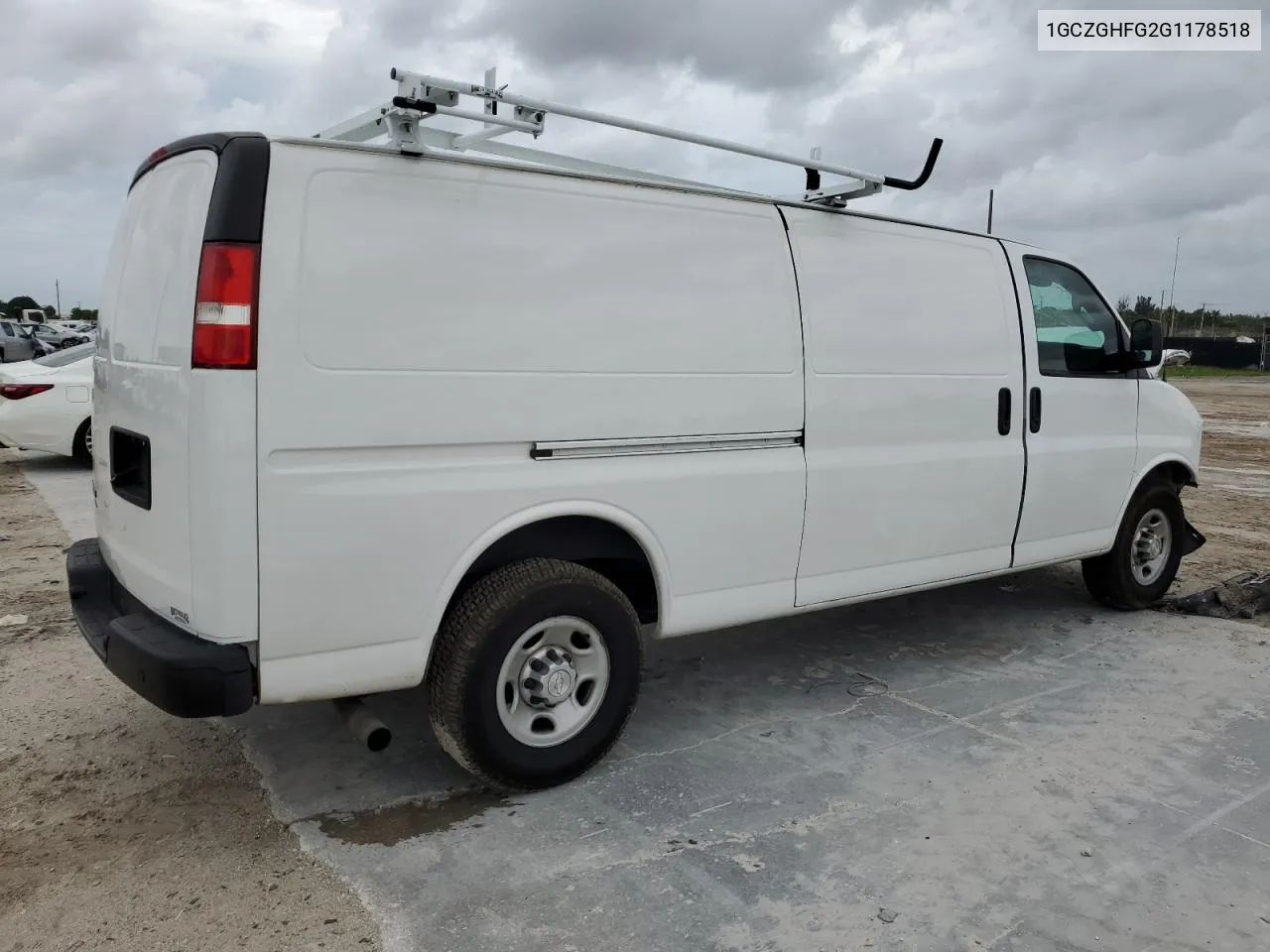 1GCZGHFG2G1178518 2016 Chevrolet Express G3500