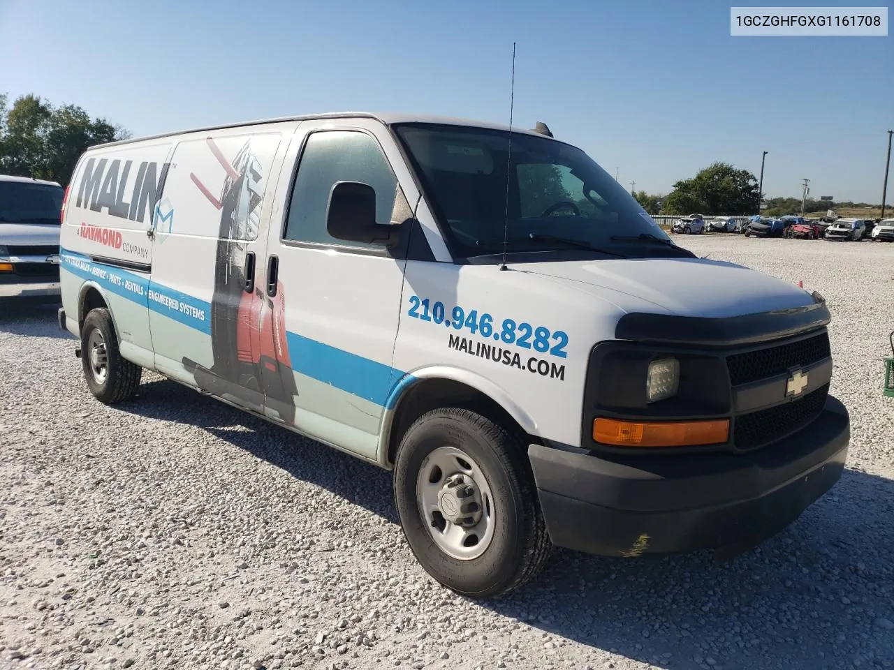 1GCZGHFGXG1161708 2016 Chevrolet Express G3500