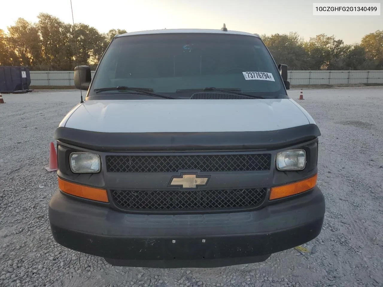 1GCZGHFG2G1340499 2016 Chevrolet Express G3500