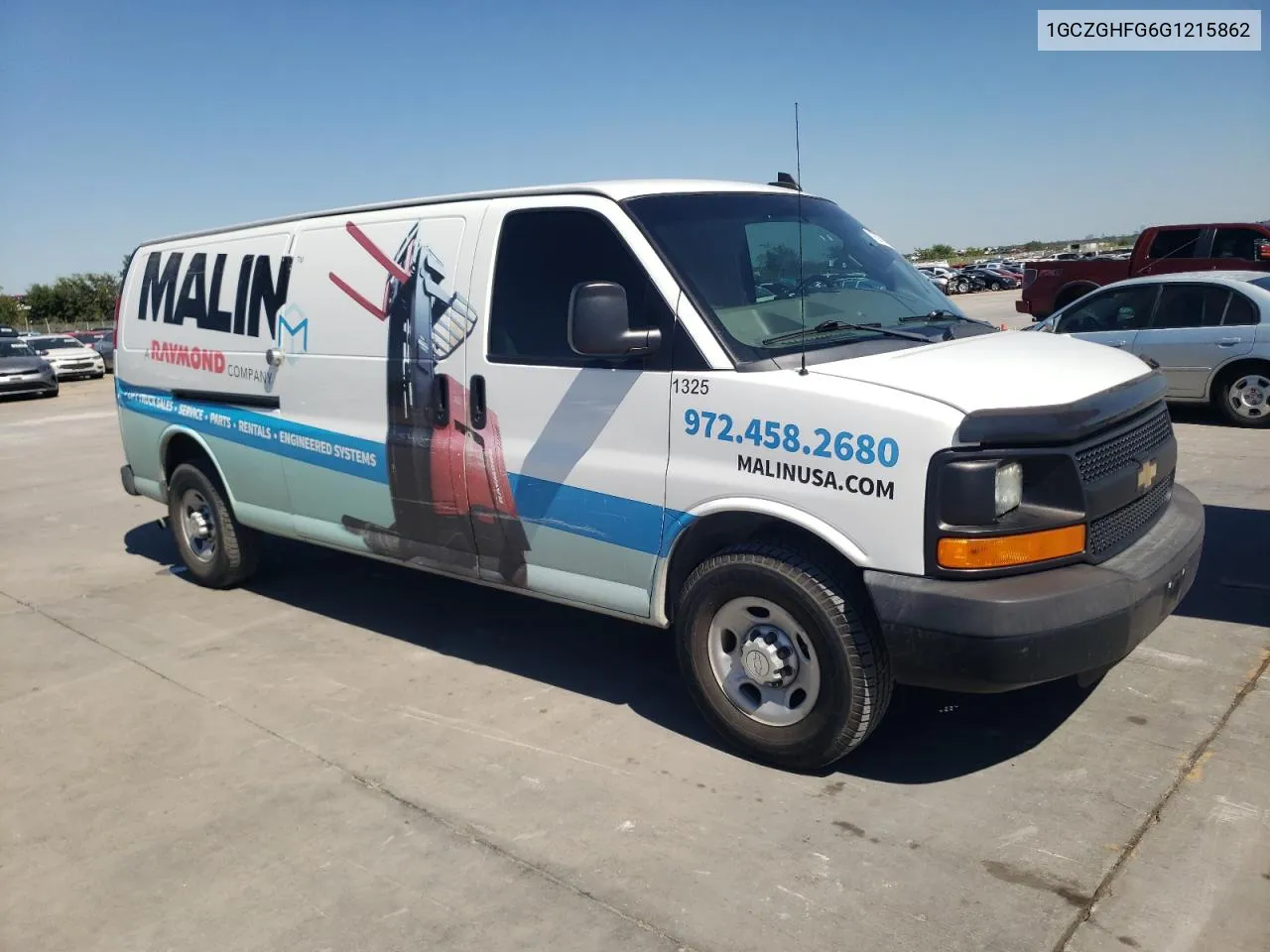 1GCZGHFG6G1215862 2016 Chevrolet Express G3500