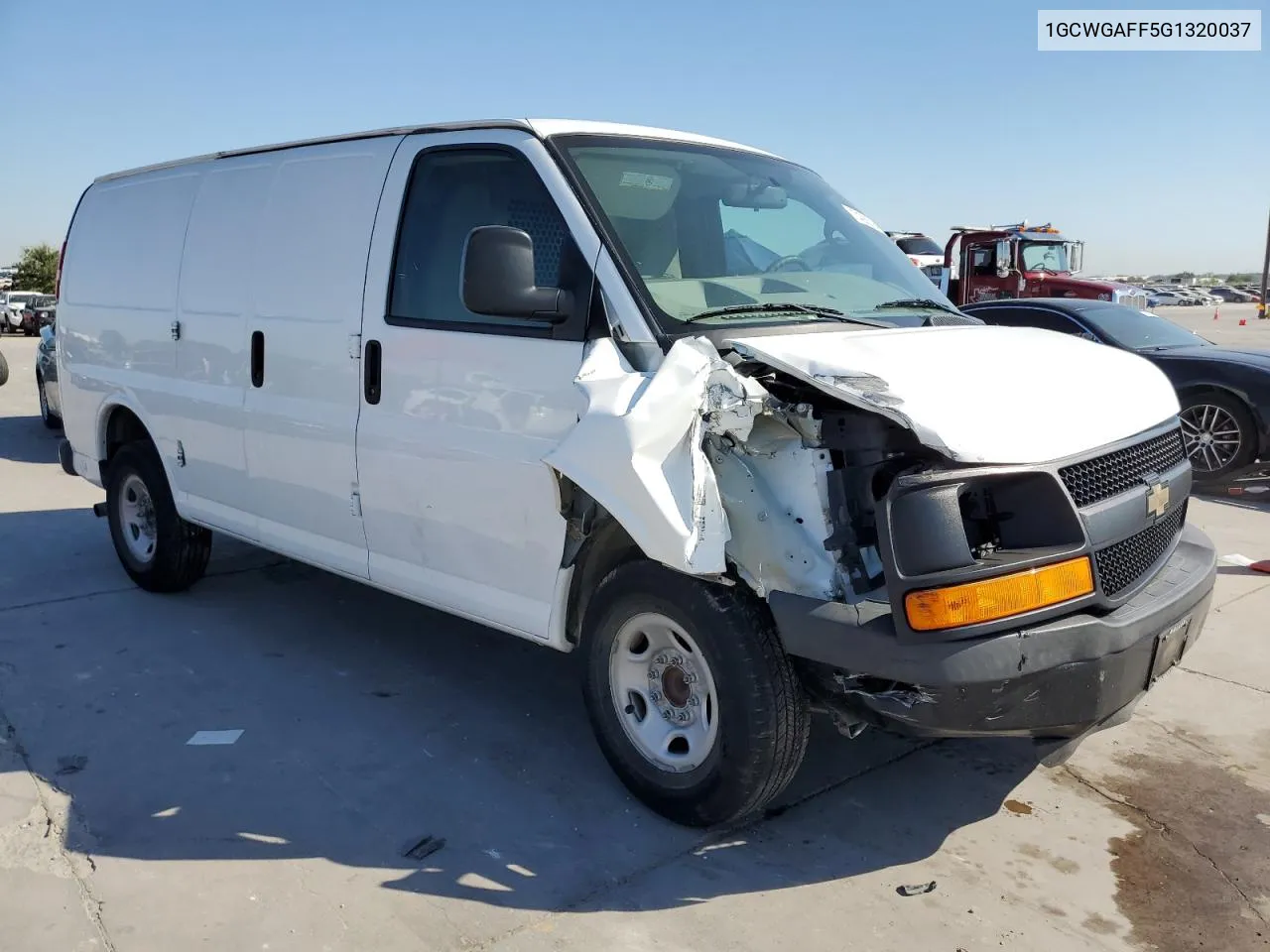 2016 Chevrolet Express G2500 VIN: 1GCWGAFF5G1320037 Lot: 74366794