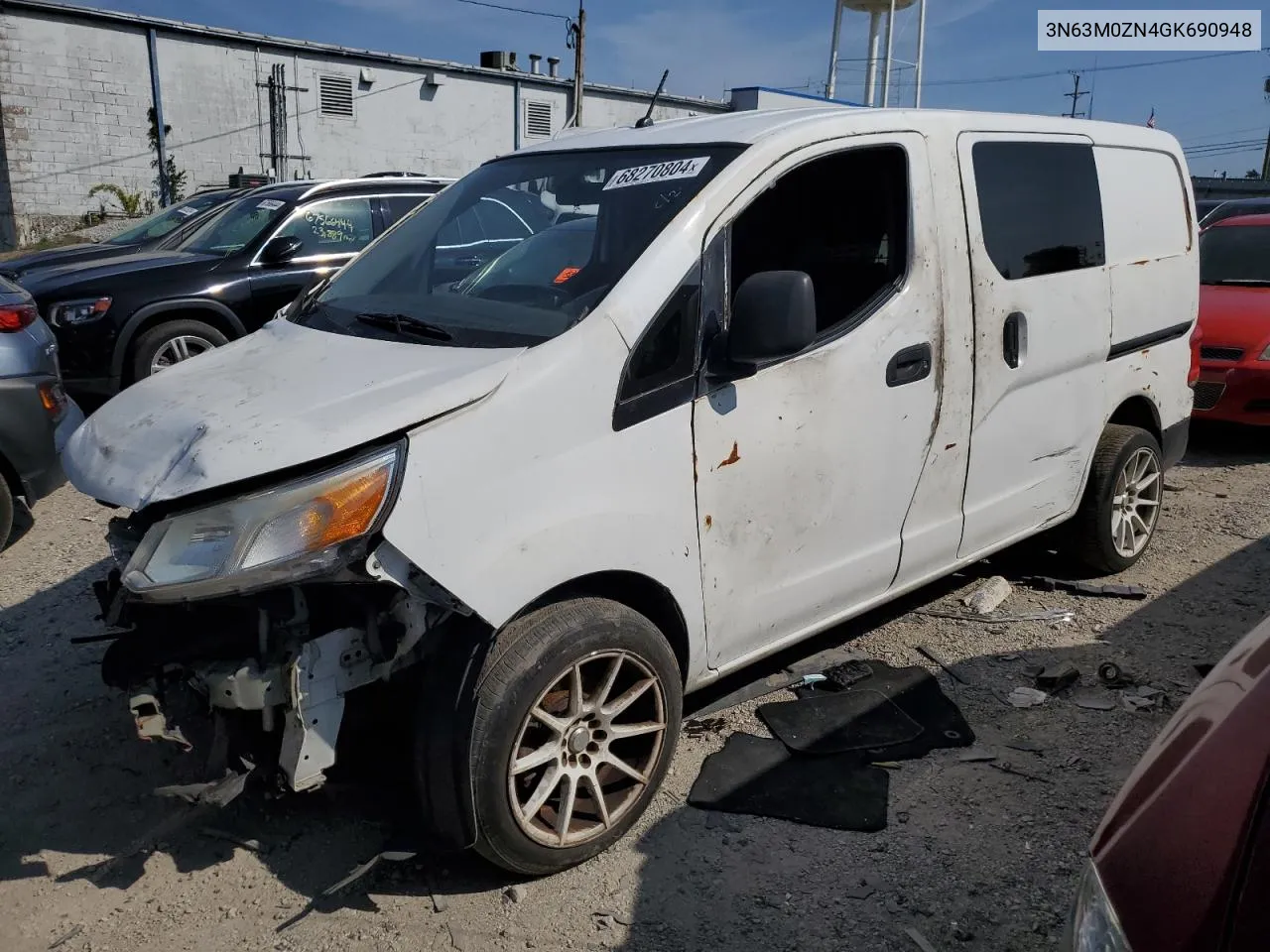 3N63M0ZN4GK690948 2016 Chevrolet City Express Lt