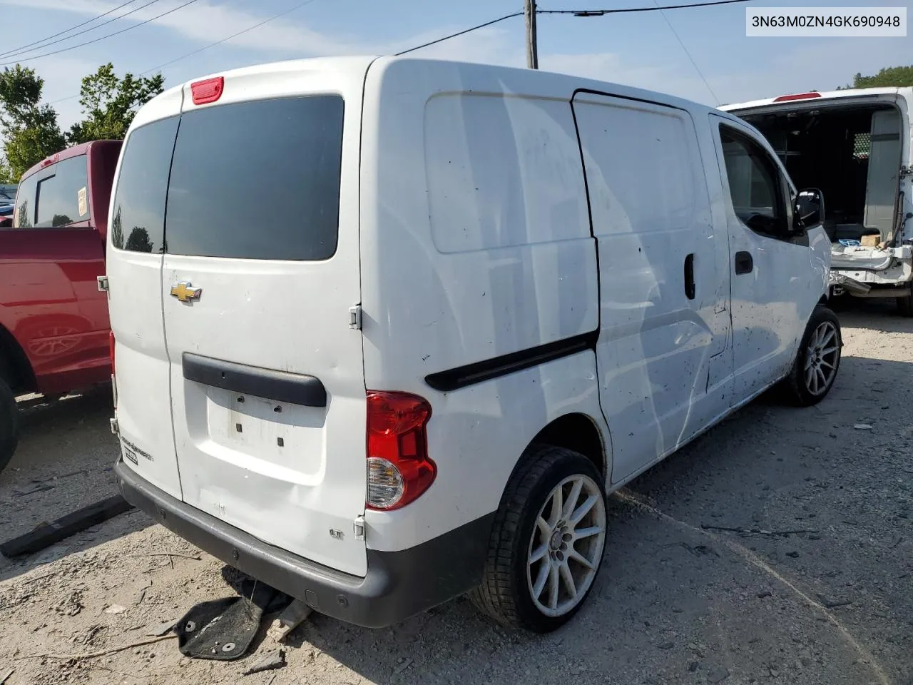 3N63M0ZN4GK690948 2016 Chevrolet City Express Lt