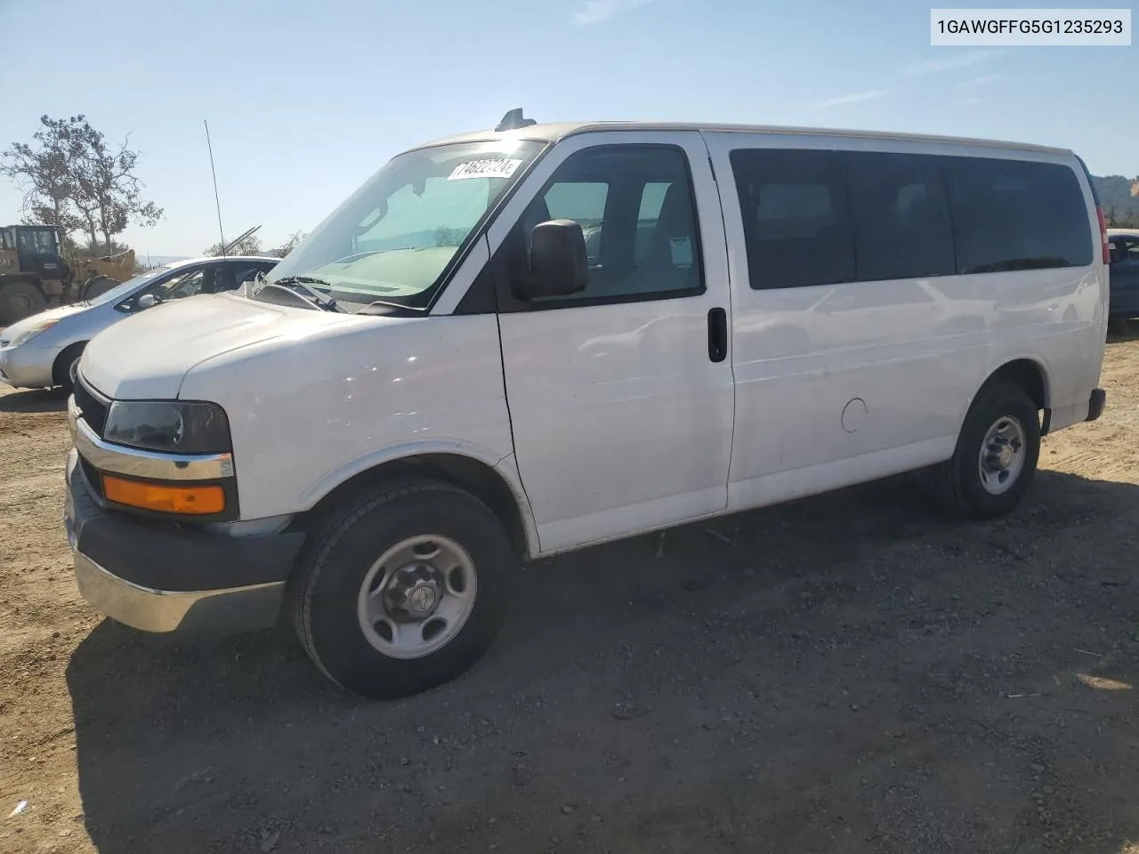 2016 Chevrolet Express G2500 Lt VIN: 1GAWGFFG5G1235293 Lot: 74622724