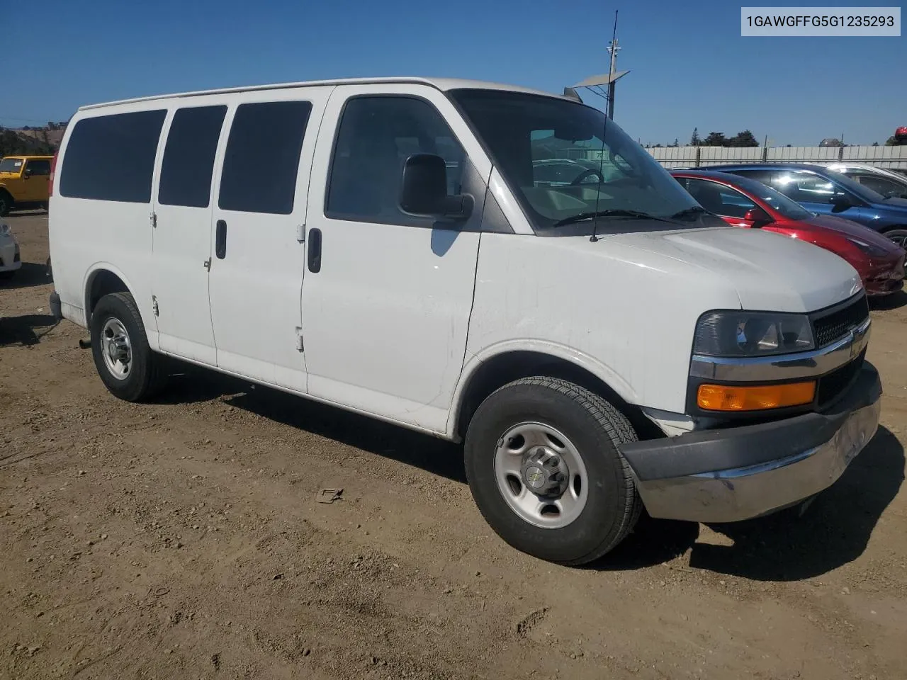 2016 Chevrolet Express G2500 Lt VIN: 1GAWGFFG5G1235293 Lot: 74622724