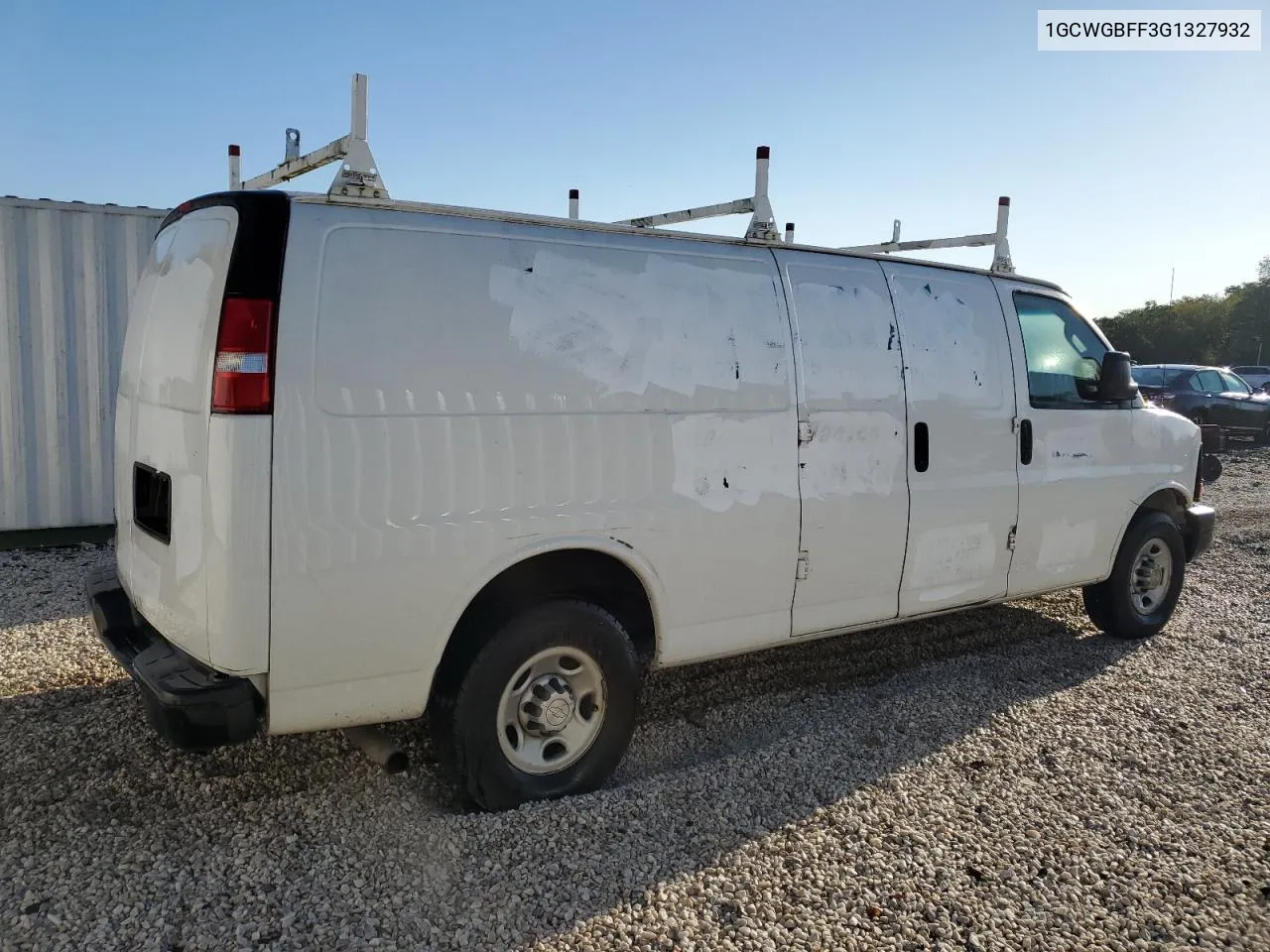 2016 Chevrolet Express G2500 VIN: 1GCWGBFF3G1327932 Lot: 74881644