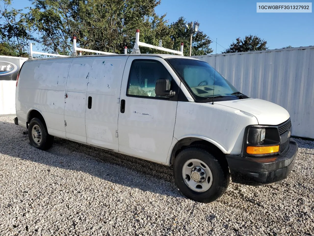 2016 Chevrolet Express G2500 VIN: 1GCWGBFF3G1327932 Lot: 74881644