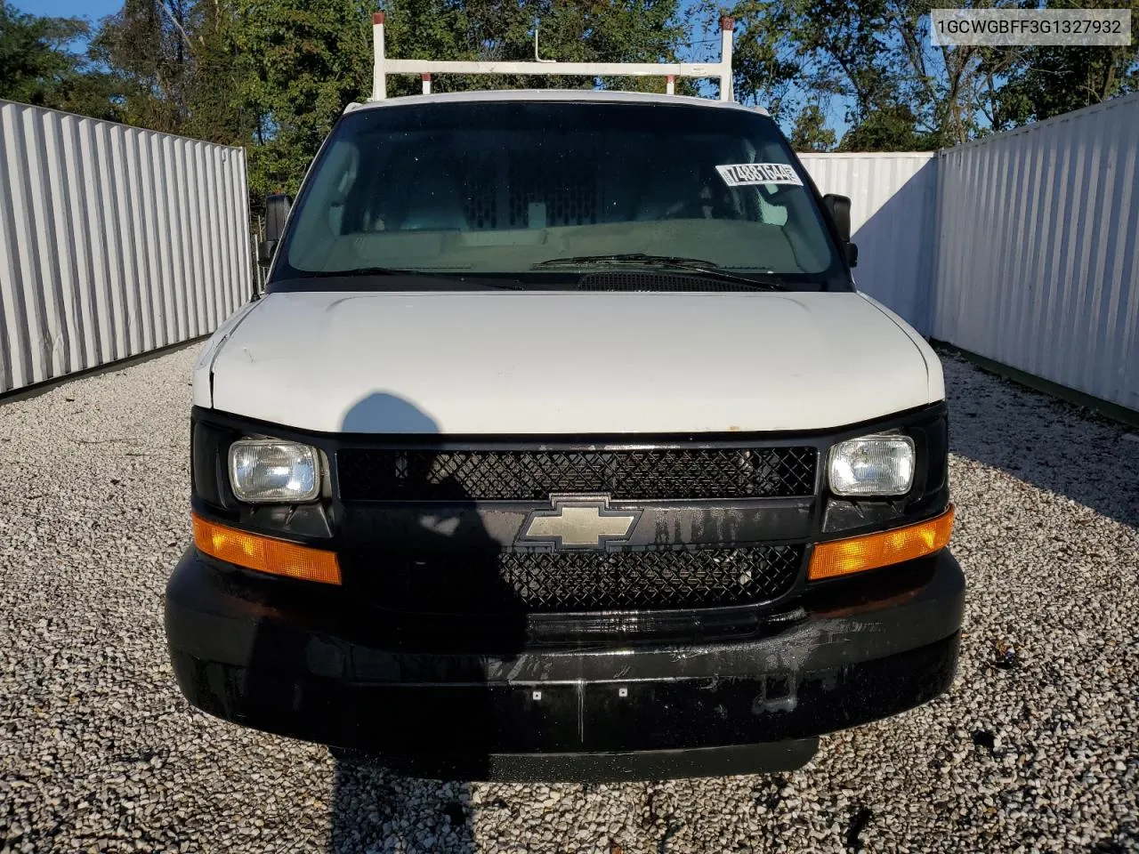 2016 Chevrolet Express G2500 VIN: 1GCWGBFF3G1327932 Lot: 74881644