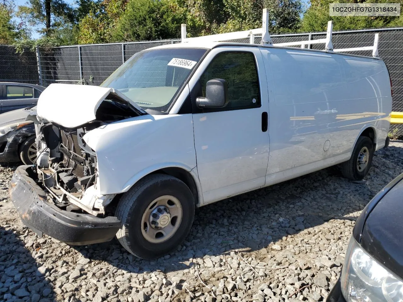 2016 Chevrolet Express G3500 VIN: 1GCZGHFG7G1318434 Lot: 75186964