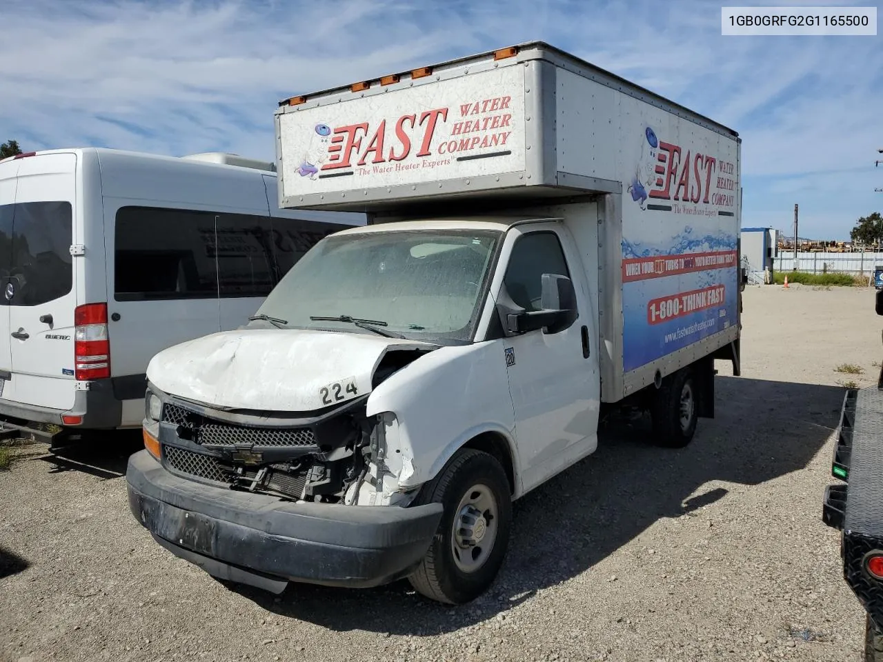 2016 Chevrolet Express G3500 VIN: 1GB0GRFG2G1165500 Lot: 75345774