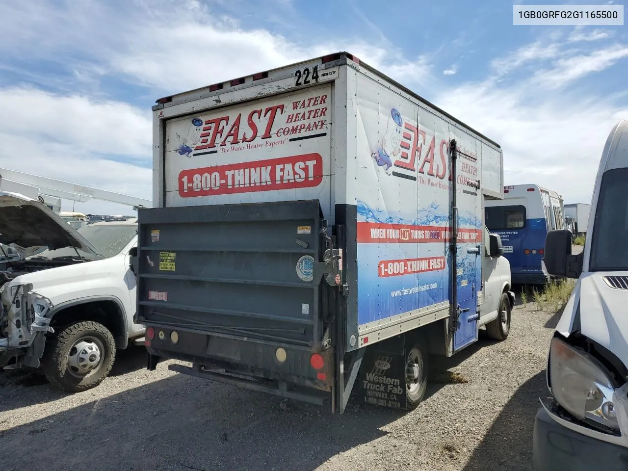 1GB0GRFG2G1165500 2016 Chevrolet Express G3500