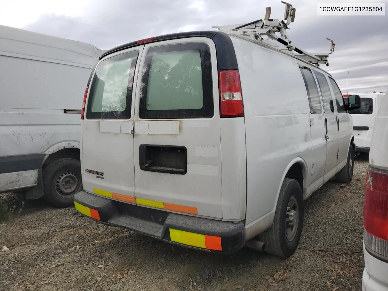 2016 Chevrolet Express G2500 VIN: 1GCWGAFF1G1235504 Lot: 75437164