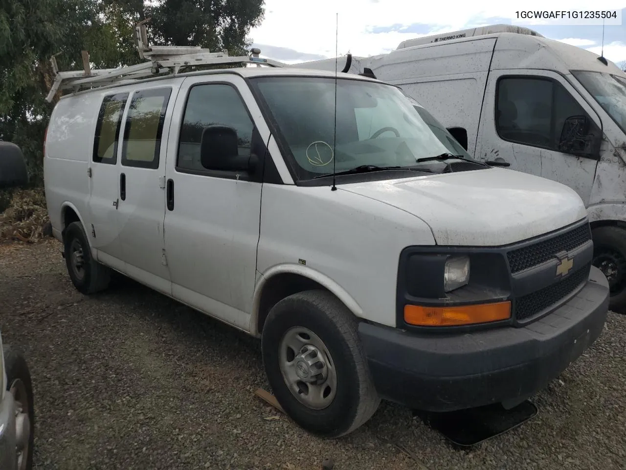 2016 Chevrolet Express G2500 VIN: 1GCWGAFF1G1235504 Lot: 75437164