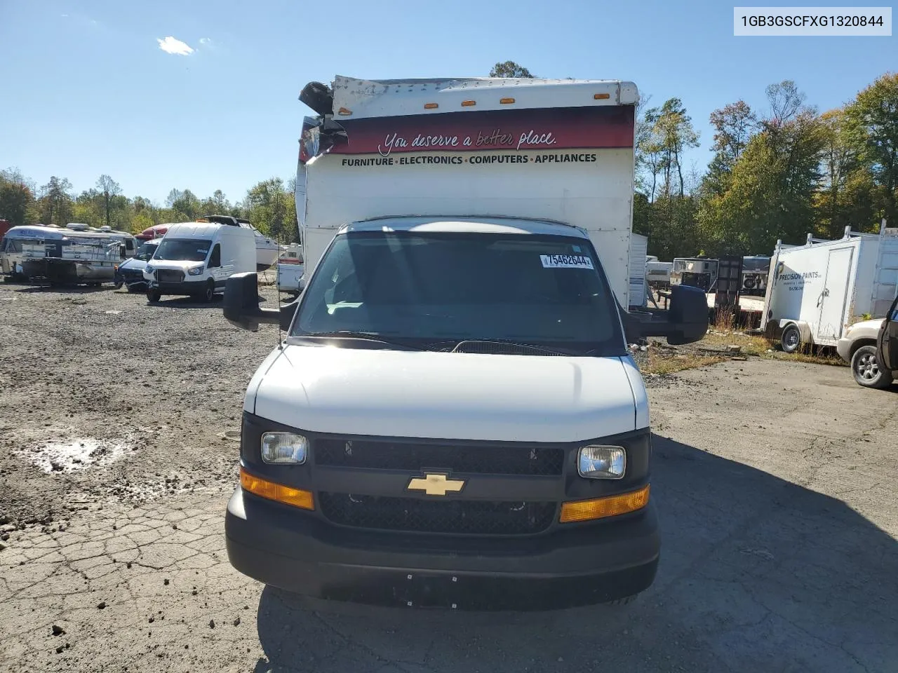 2016 Chevrolet Express G3500 VIN: 1GB3GSCFXG1320844 Lot: 75462644