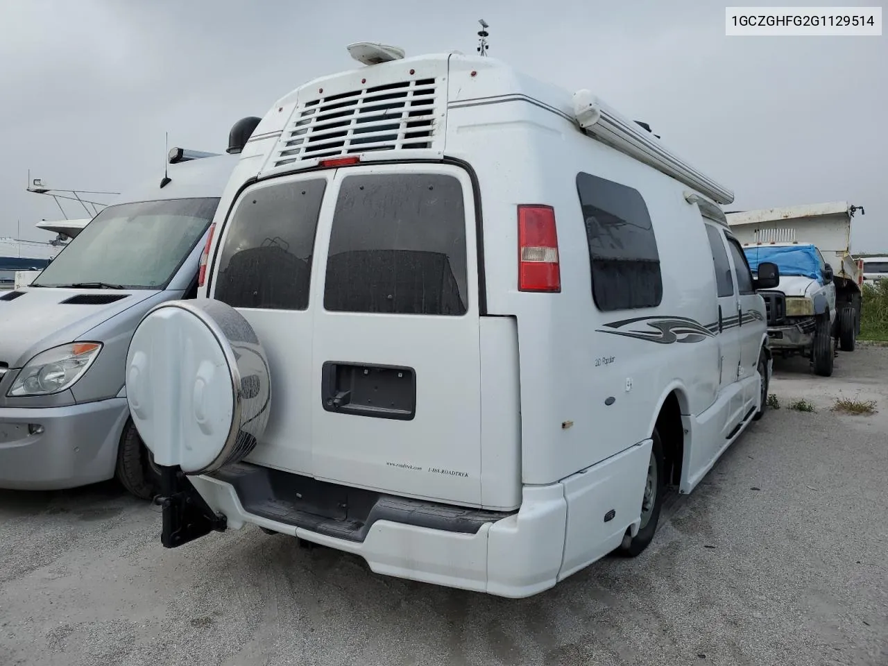 2016 Chevrolet Express G3500 VIN: 1GCZGHFG2G1129514 Lot: 76057334