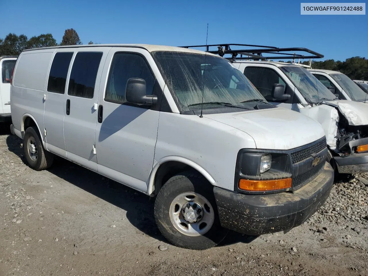 2016 Chevrolet Express G2500 VIN: 1GCWGAFF9G1242488 Lot: 76283014