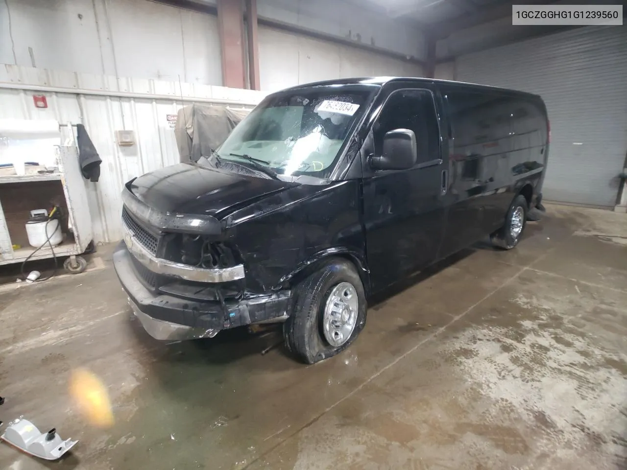 2016 Chevrolet Express Ca VIN: 1GCZGGHG1G1239560 Lot: 76482034