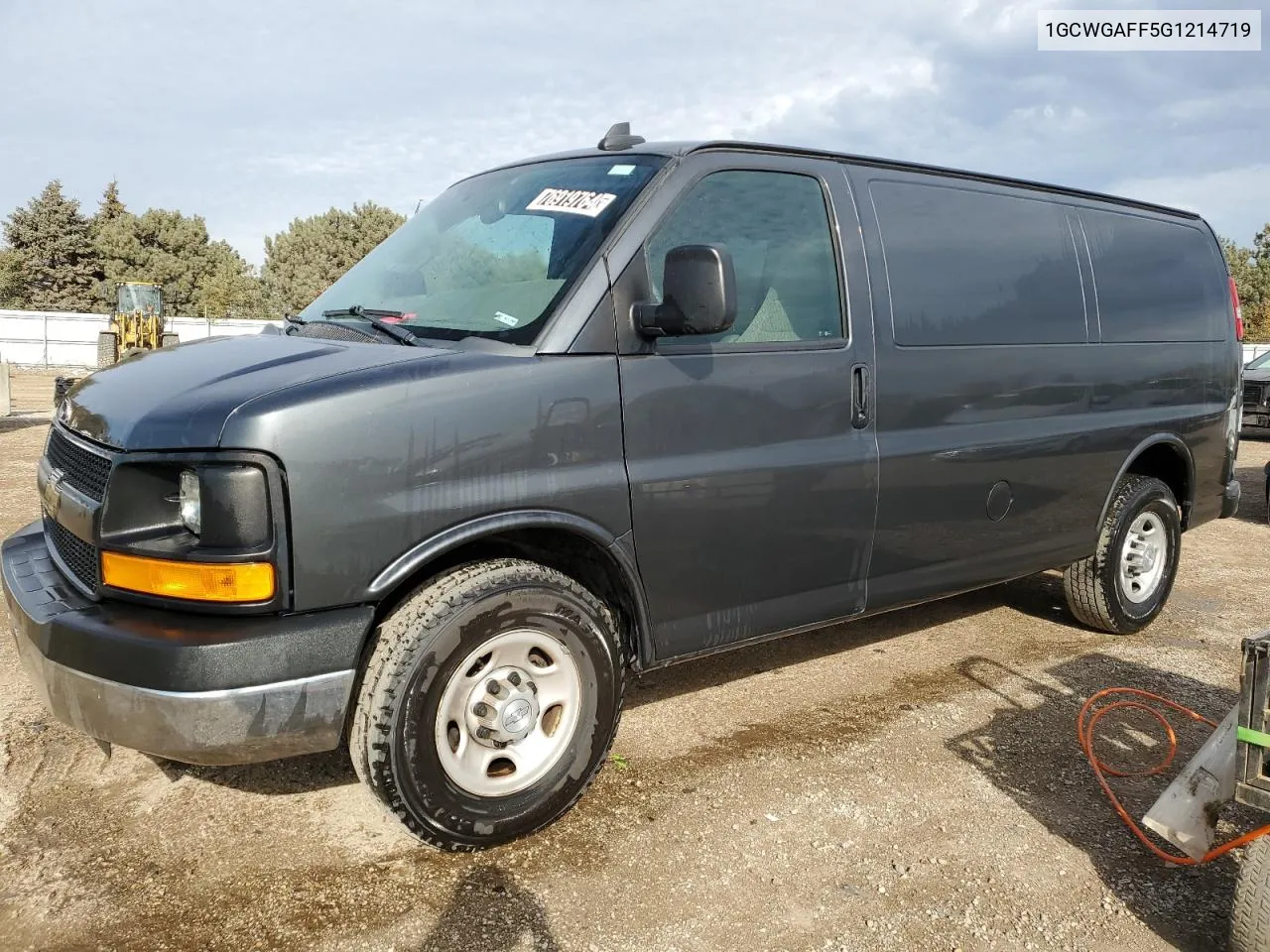 2016 Chevrolet Express G2500 VIN: 1GCWGAFF5G1214719 Lot: 76919764