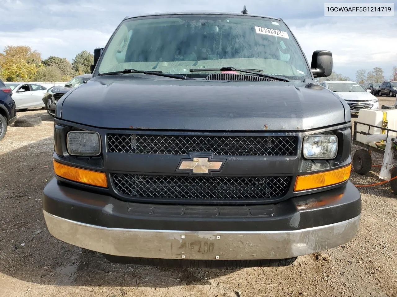 2016 Chevrolet Express G2500 VIN: 1GCWGAFF5G1214719 Lot: 76919764