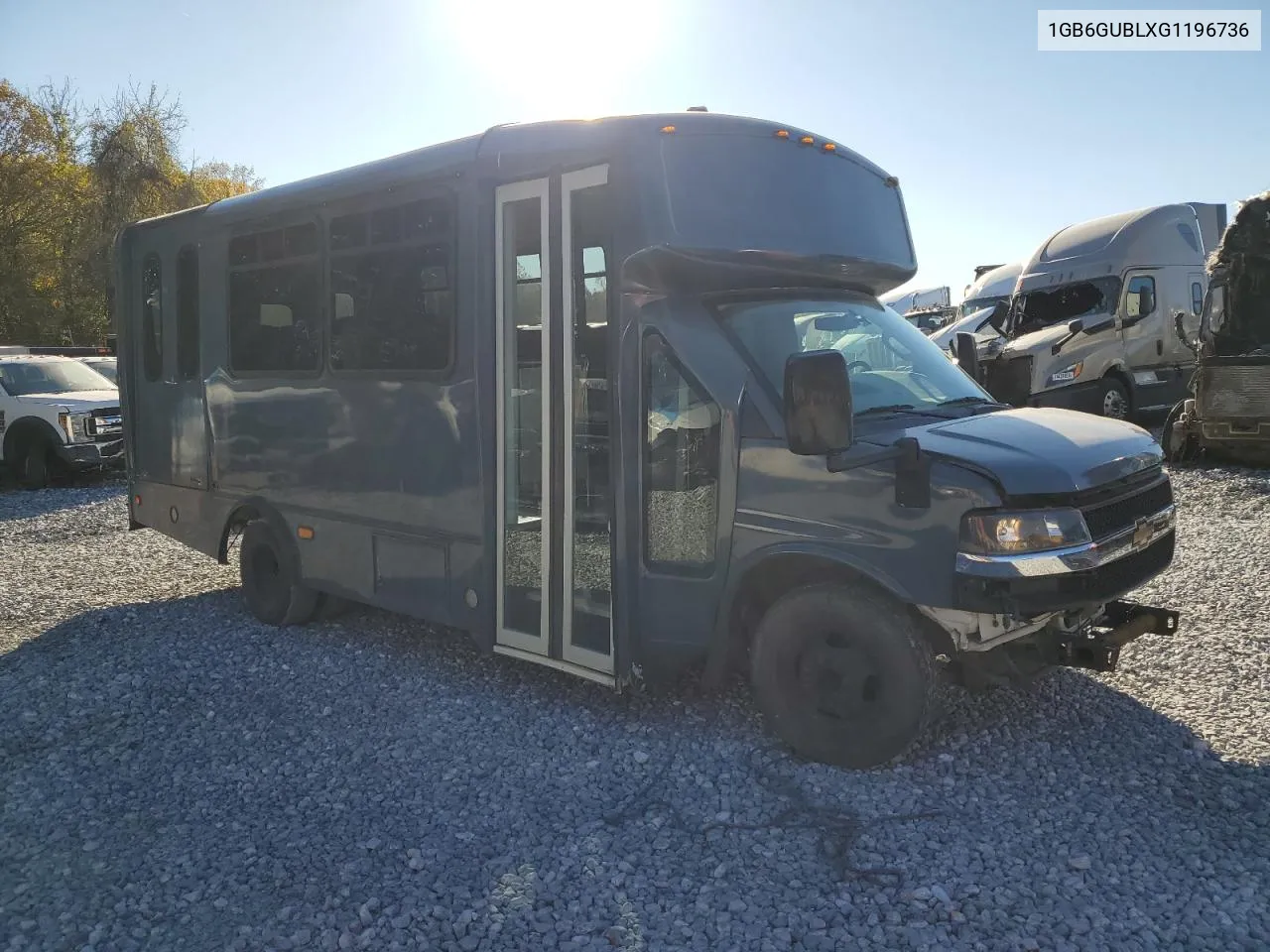 2016 Chevrolet Express G4500 VIN: 1GB6GUBLXG1196736 Lot: 77664724