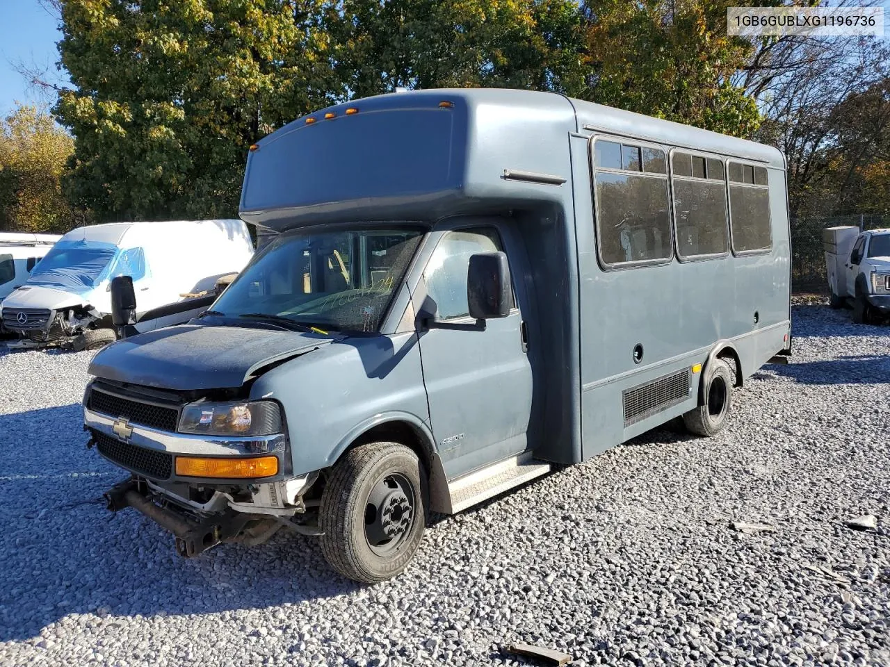 2016 Chevrolet Express G4500 VIN: 1GB6GUBLXG1196736 Lot: 77664724