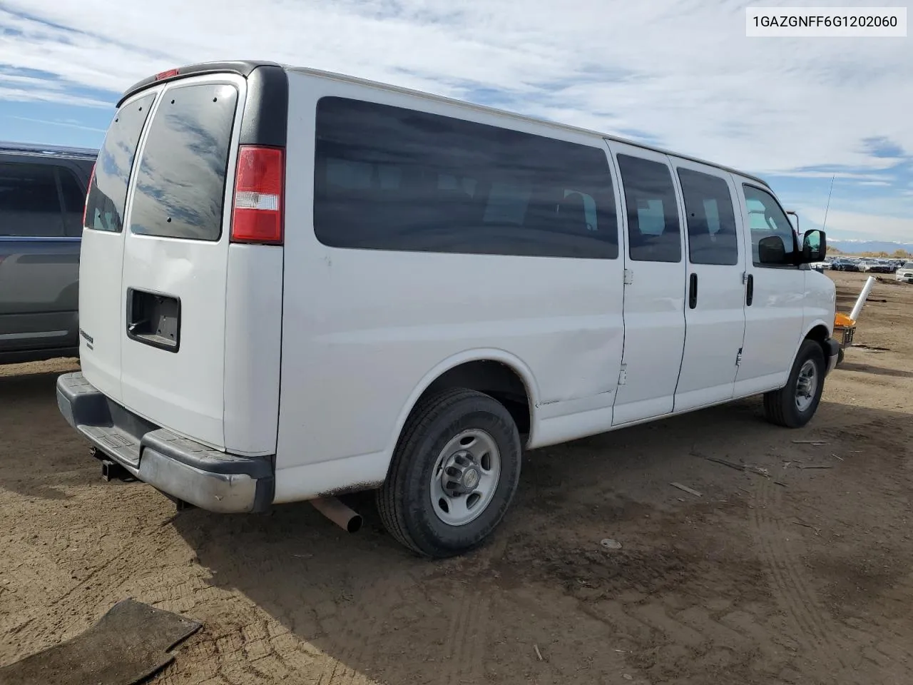 2016 Chevrolet Express G3500 Ls VIN: 1GAZGNFF6G1202060 Lot: 78604984