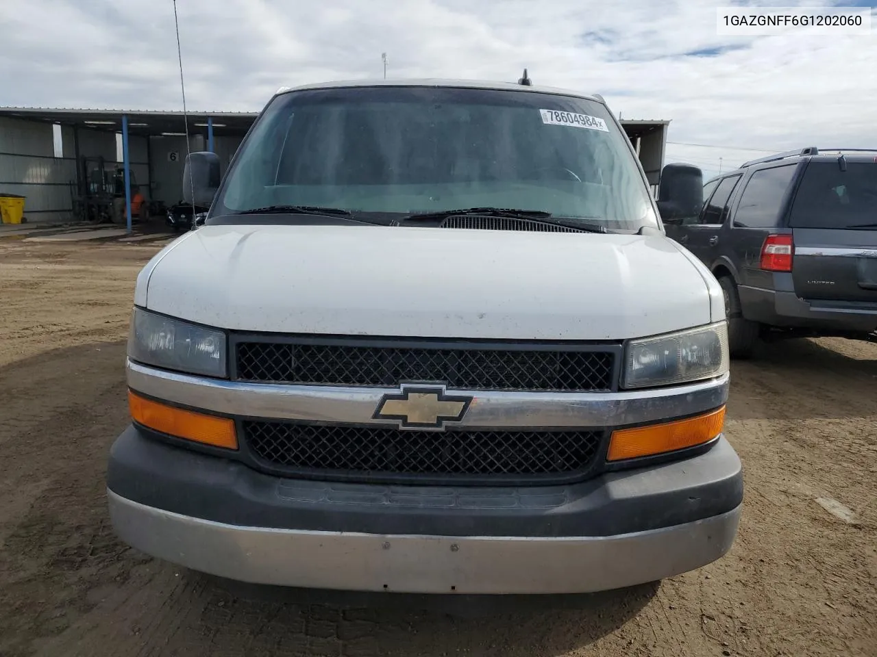 2016 Chevrolet Express G3500 Ls VIN: 1GAZGNFF6G1202060 Lot: 78604984