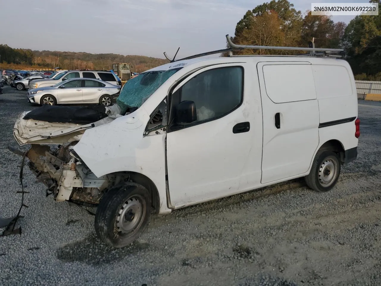 2016 Chevrolet City Express Lt VIN: 3N63M0ZN0GK692230 Lot: 78889244