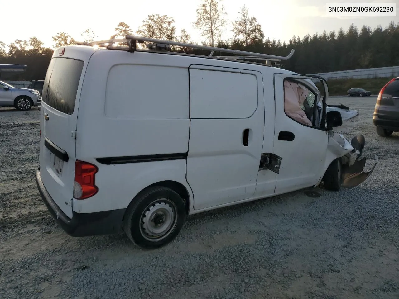 2016 Chevrolet City Express Lt VIN: 3N63M0ZN0GK692230 Lot: 78889244